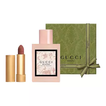 GUCCI Туалетная вода Bloom Eau de Toilette + Матовая помада Rouge Lvres Mat