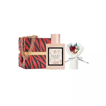 GUCCI Туалетная вода Bloom Eau de Toilette + Подарочная коробка + Букет