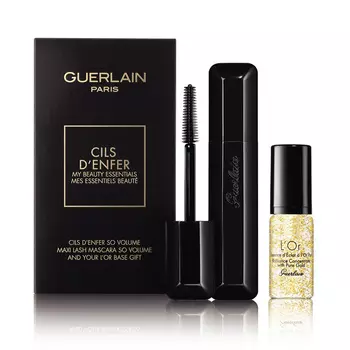 GUERLAIN Набор Тушь CILS D’ENFER SO VOLUME + миниатюра базы L'Or