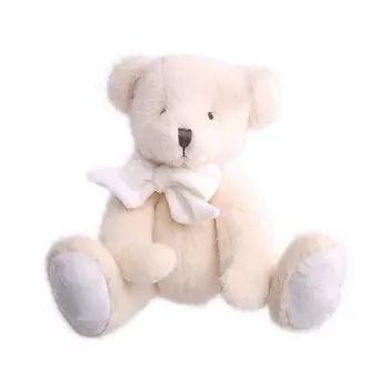 GULLIVER Мягкая игрушка Мишка плюшевый белый