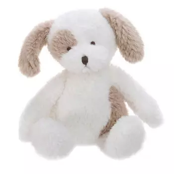 GULLIVER Мягкая игрушка Собачка бежевая по имени Пупс, 23 см