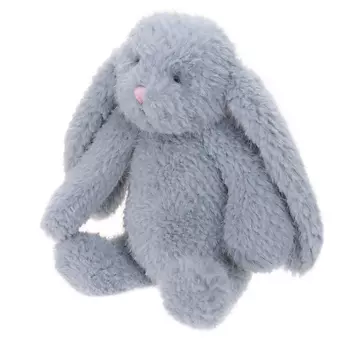 GULLIVER Мягкая игрушка Зайка серо-голубой по имени Мия, 24 см