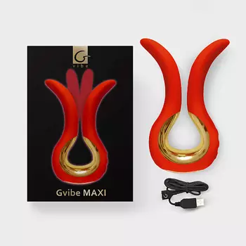 GVIBE Maxi Chilli Coral Универсальный многофункциональный вибратор 14,9 см