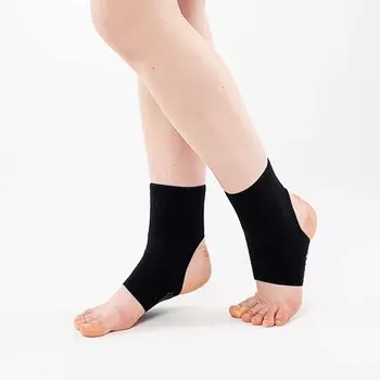 HABIC Голеностоп с открытой пяткой с нанесением силикона