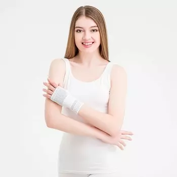 HABIC Напульсник эластичный трикотажный для левой руки, BODY FRESH 1.0