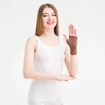 HABIC Напульсник эластичный трикотажный для левой руки 1.0