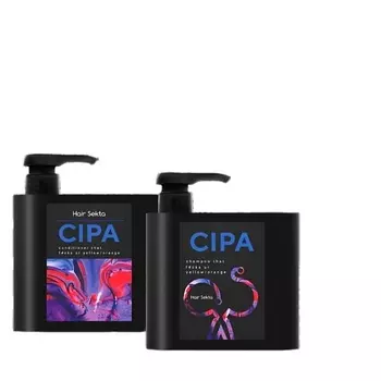 HAIR SEKTA Набор Cipa, оттеночный кондиционер + шампунь