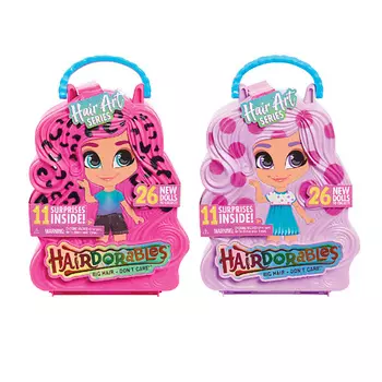 HAIRDORABLES Кукла-загадка «Арт-вечеринка» 1