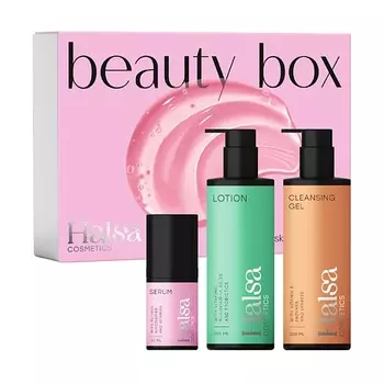 HALSA COSMETICS Набор косметики для ухода за кожей лица против несовершенств кожи Skin Perfection