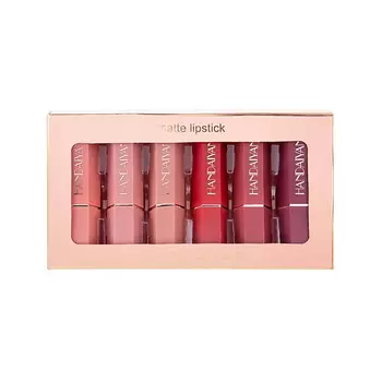 HANDAIYAN Набор матовых помад для губ Шестигранные