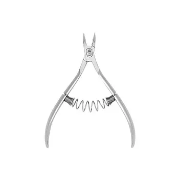 HANZO STEEL Кусачки для кутикулы 7 мм, закругленные ручки