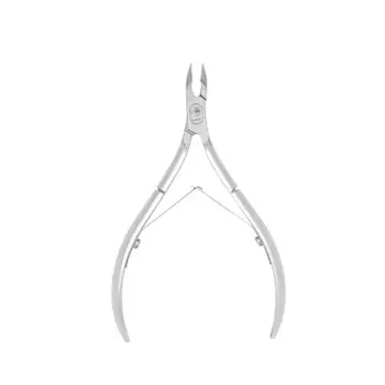 HANZO STEEL Кусачки для кутикулы 7 мм, закругленные ручки