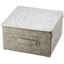 HAPPI DOME Короб для хранения GENTLE 30х30х16см с крышкой, складной