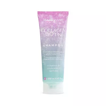 HAPPY HAIR Шампунь для волос Collagen Biotin 250.0