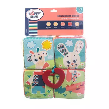 HAPPY SNAIL Кубики развивающие 4.0