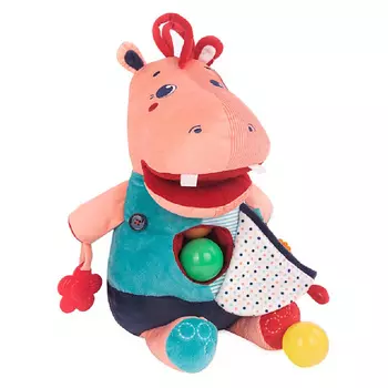 HAPPY SNAIL Развивающая игрушка Голодный Бегемот Бубба 1.0