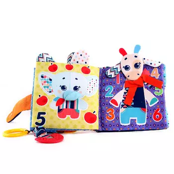 HAPPY SNAIL Развивающая мягкая книжка 1