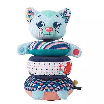 HAPPY SNAIL Развивающая пирамидка Котик Дарси 1.0