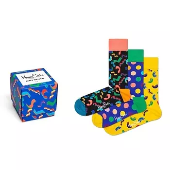 HAPPY SOCKS Набор носков Happy Socks Balloon Animal Birthday2700 3 пары