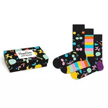 HAPPY SOCKS Набор носков Happy Socks Balloon Animal Birthday 7300 3 пары