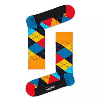 HAPPY SOCKS Носки Argyle 0100