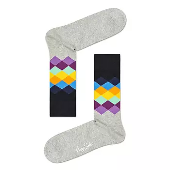 HAPPY SOCKS Носки Faded Diamond 9500