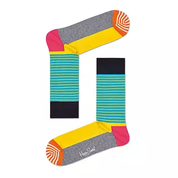 HAPPY SOCKS Носки Half Stripe 9700