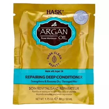 HASK Argan Oil Repairing Deep Conditioner Sachet - кондиционер для восстановления с аргановым маслом