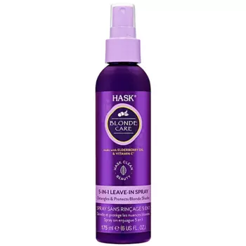 HASK Blonde Care 5-in-1 Leave-In Spray - несмываемый спрей 5-в-1 для светлых волос