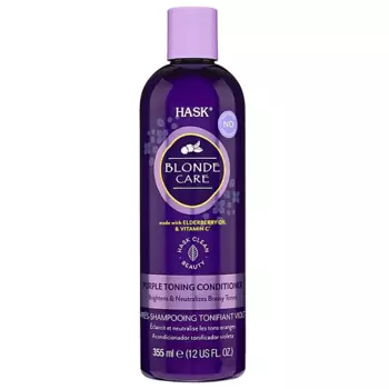 HASK Blonde Care Purple Conditioner - кондиционер оттеночный фиолетовый для светлых волос