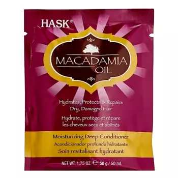 HASK Macadamia Oil Moisturizing Deep Conditioner Sachet-интенсивный кондиционер для увлажнения волос