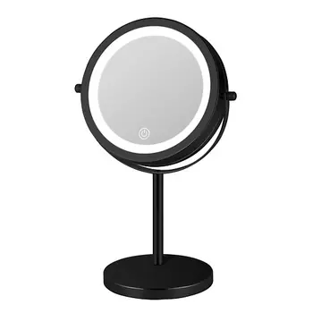 HASTEN Зеркало настольное косметическое c x7 увеличением и LED подсветкой – HAS1820