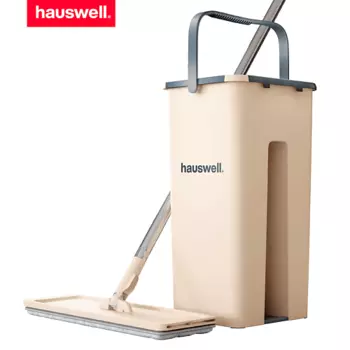 HAUSWELL Швабра c отжимом и ведром Smart Mop