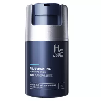HE FOR MEN Омолаживающий увлажняющий крем для лица НЕ for men REJUVENATING moisturizing cream