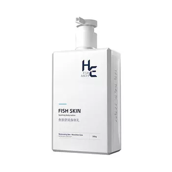 HE FOR MEN Успокаивающий лосьон для тела Fish skin Soothing Body Lothion