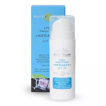 HEALTH&BEAUTY Крем защитный SPF 25 Infra&UV с фитостволовыми клетками 30.0