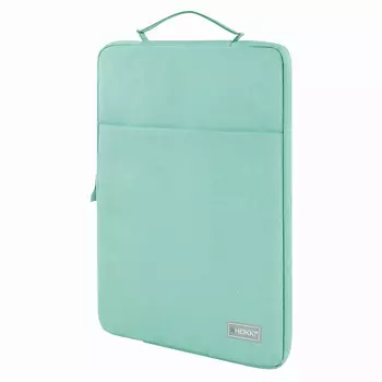 HEIKKI Чехол для ноутбука OPTION 13-14'', с ручкой и карманом, мятный