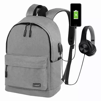 HEIKKI Рюкзак ACTIVE универсальный, отд. для ноутбука, USB-порт