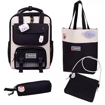 HEIKKI Рюкзак COMBO, сумка-шоппер, косметичка, пенал В ПОДАРОК