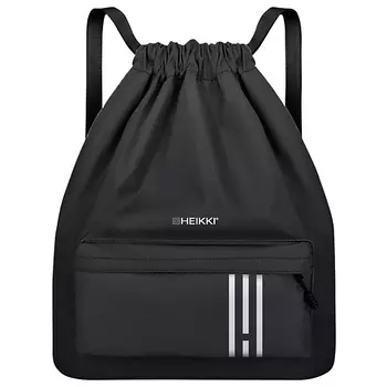 HEIKKI Рюкзак спортивный мешок с дополнительным карманом, Stripe