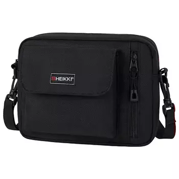 HEIKKI Сумка на плечо ATOM два кармана, черная
