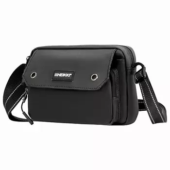 HEIKKI Сумка на плечо WALLET два отделения, органайзер, черная