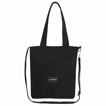 HEIKKI Сумка шоппер VELVET, вельвет, карманы