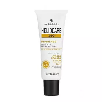 HELIOCARE Минеральная солнцезащитная эмульсия 360° Mineral Fluid SPF50+