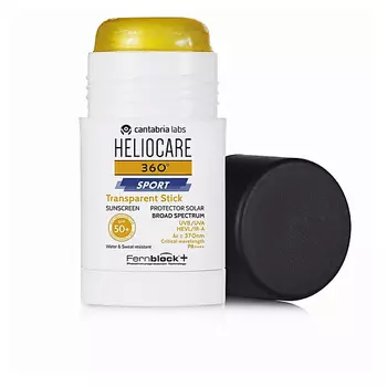 HELIOCARE Солнцезащитный прозрачный стик для спорта 360 SPORT