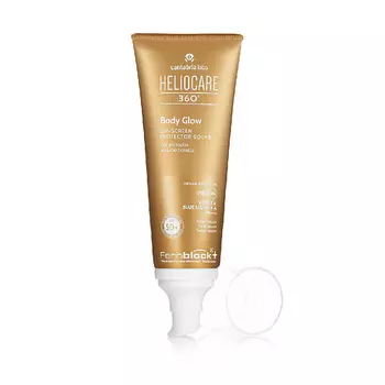 HELIOCARE Увлажняющий солнцезащитный крем 360° Body Glow Golden Finish SPF50+