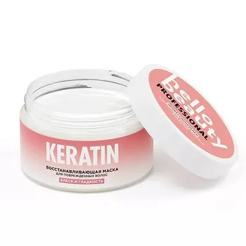 HELLO BEAUTY Hello Beauty Профессиональная кератиновая маска-бальзам для волос 250.0