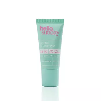 HELLO SUNDAY Крем для зоны вокруг глаз минеральный SPF 50