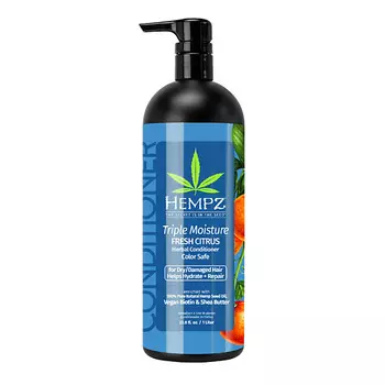 HEMPZ Кондиционер Тройное увлажнение / Triple Moisture Fresh Citrus Herbal Conditioner 1000.0