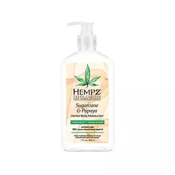 HEMPZ Молочко для тела Сахарный Тростник и Папайя для эффективного увлажнения 500.0